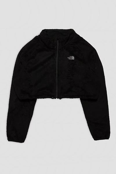 Frankie Collective Rework North Face Crop Fleece Jacket