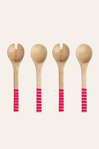 Zsa Zsa Zsu Lakri Mango Tree Salad Spoon Set
