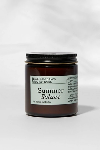Summer Solace Tallow Seele Exfoliating Sea Salt Scrub