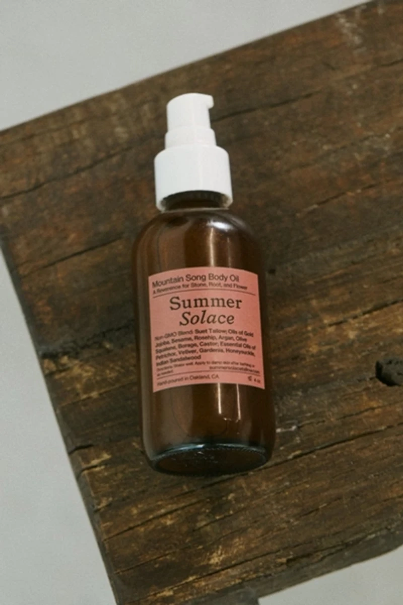 Summer Solace Tallow Mountain Song Body and Hair Oil