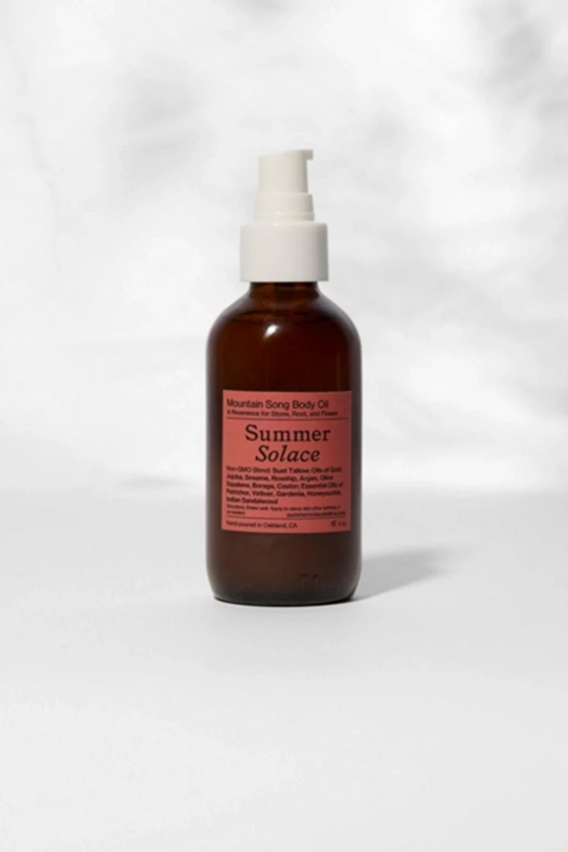 Summer Solace Tallow Mountain Song Body and Hair Oil