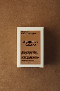 Summer Solace Tallow Third Wave Coffee & Patchouli Bar Soap
