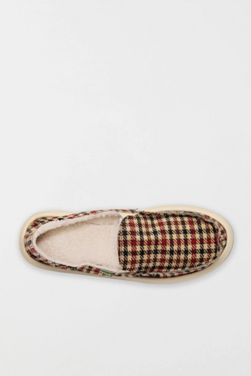 Sanuk Donna Plaid Chill Women's Loafers