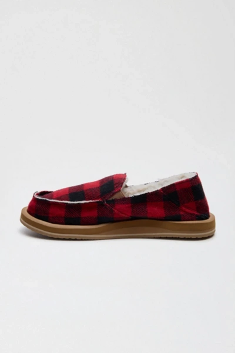 Sanuk Donna Plaid Buffalo Chill Women's Loafers