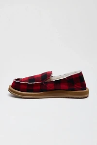 Sanuk Donna Plaid Buffalo Chill Women's Loafers