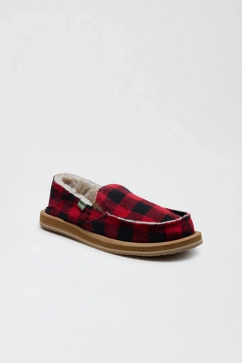 Sanuk Donna Plaid Buffalo Chill Women's Loafers