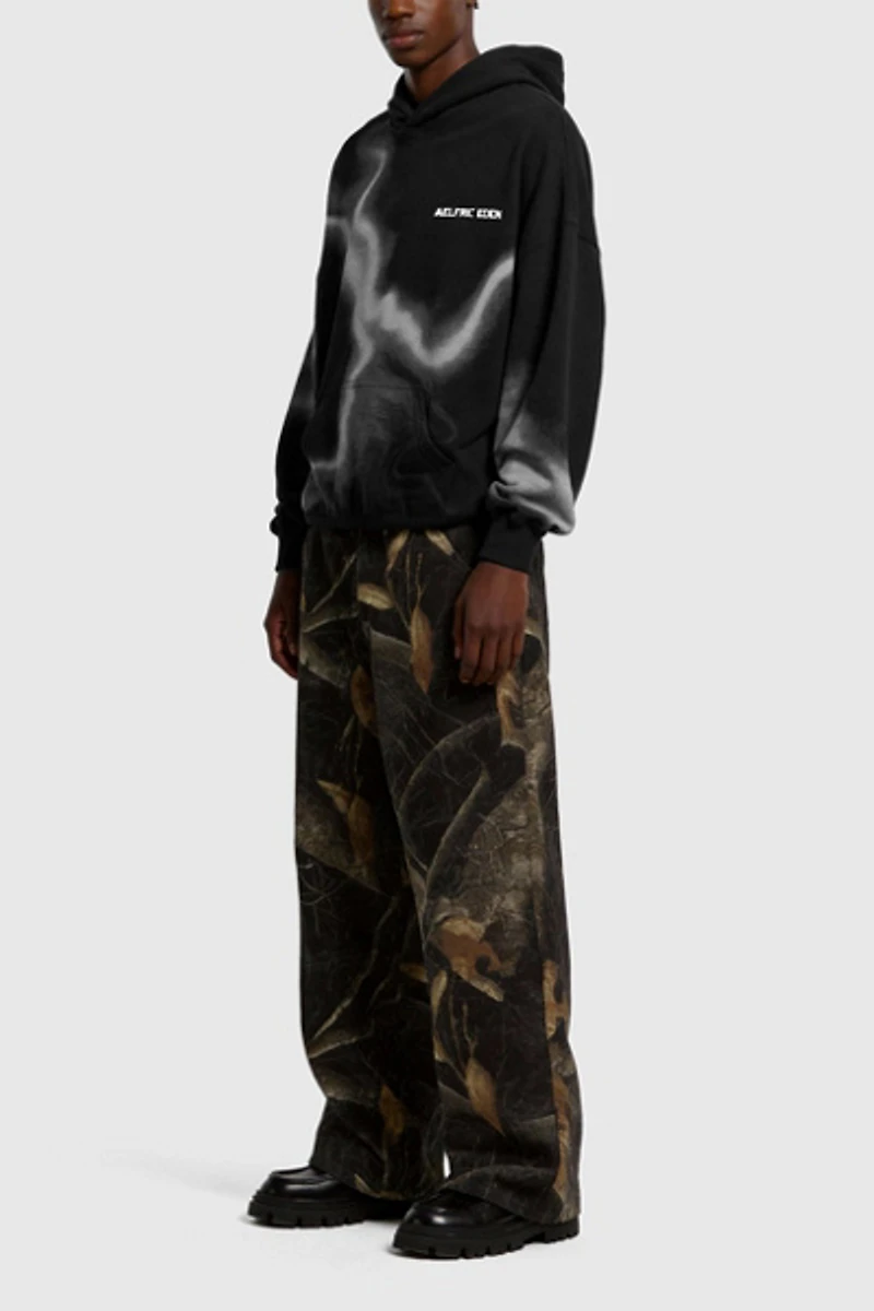 Aelfric Eden Oversized Thermal Imaging Blurring Print Pullover Hoodie