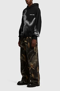 Aelfric Eden Oversized Thermal Imaging Blurring Print Pullover Hoodie