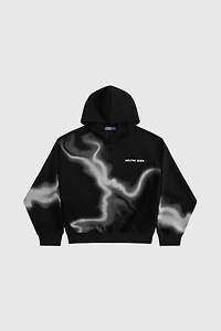Aelfric Eden Oversized Thermal Imaging Blurring Print Pullover Hoodie