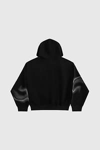Aelfric Eden Oversized Thermal Imaging Blurring Print Pullover Hoodie