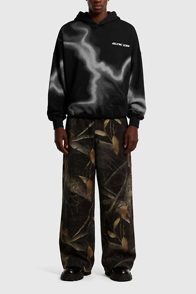 Aelfric Eden Oversized Thermal Imaging Blurring Print Pullover Hoodie