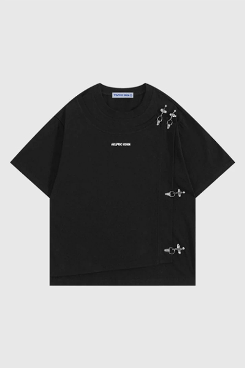 Aelfric Eden Boxy Metal Button Tee