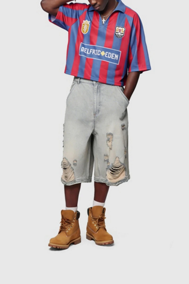 Aelfric Eden Boxy Football Jersey Tee