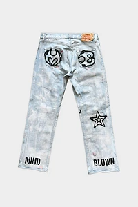 Mindblown Anarchy Denim Pant
