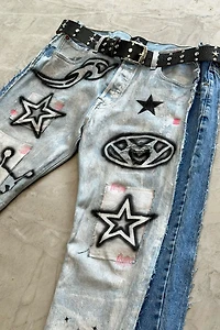 Mindblown Anarchy Denim Pant