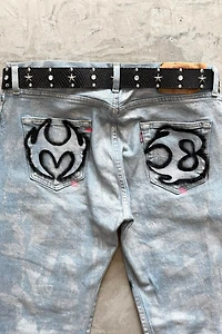 Mindblown Anarchy Denim Pant