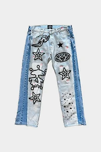 Mindblown Anarchy Denim Pant
