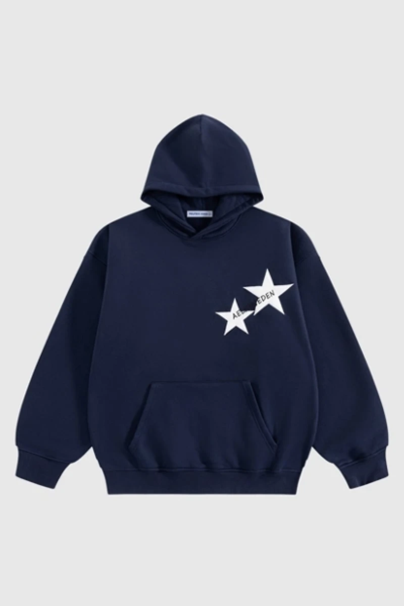 Aelfric Eden Star Color Contrast Hoodie
