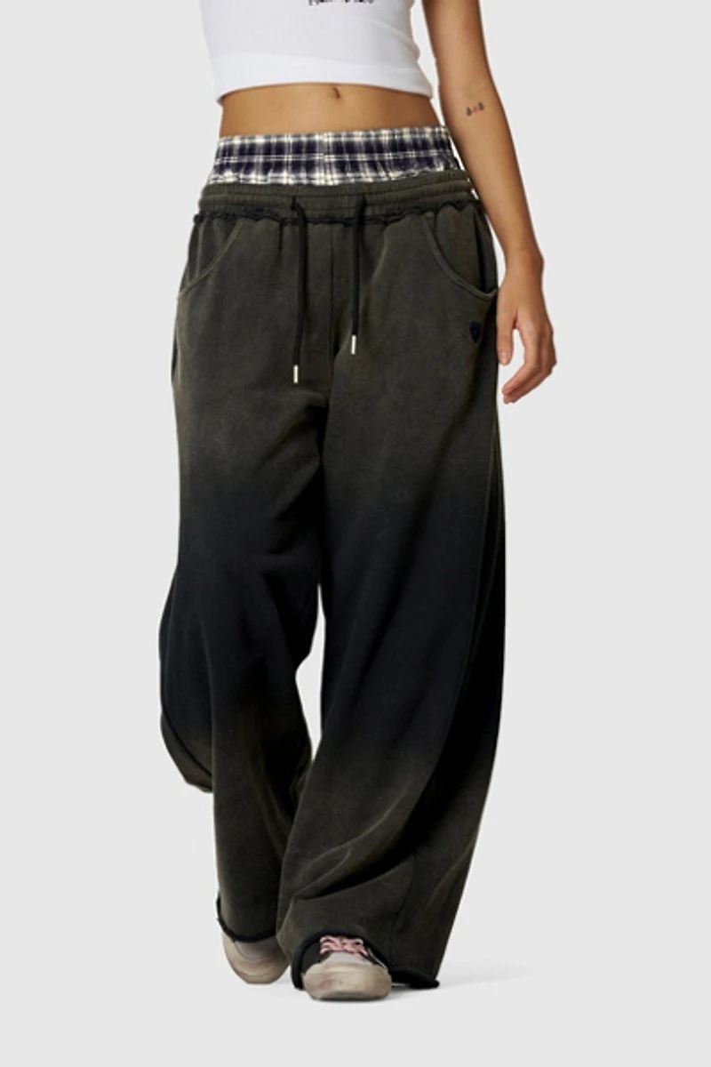 Aelfric Eden Double Waist Vintage Baggy Sweatpants