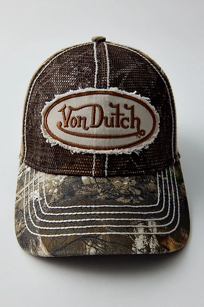 Von Dutch Realtree Camo Raw Patch Hat