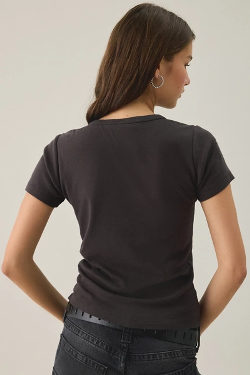Could Be Meaner Graphic Cotton Slim Tee
