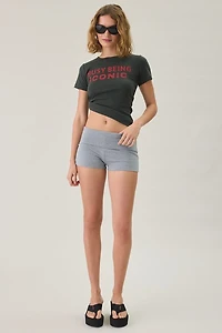 Busy Being Iconic Graphic Baby Tee