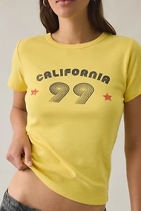 California '99 Graphic Baby Tee
