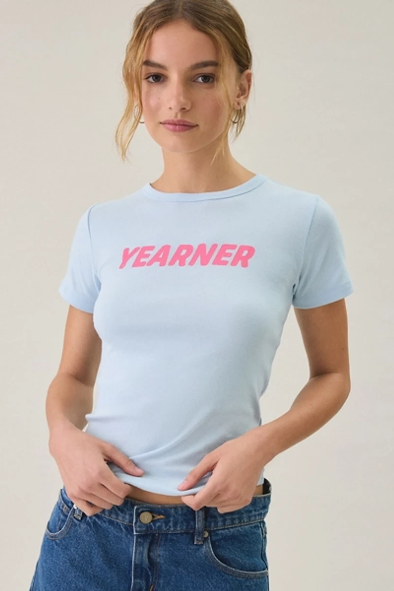 Yearner Graphic Cotton Baby Tee