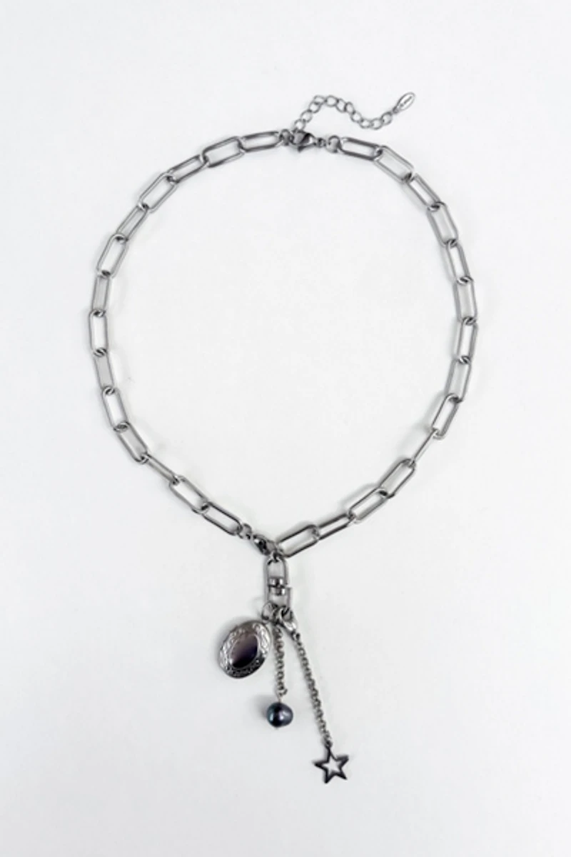Sigfus Designs Stardust Keepsake Necklace
