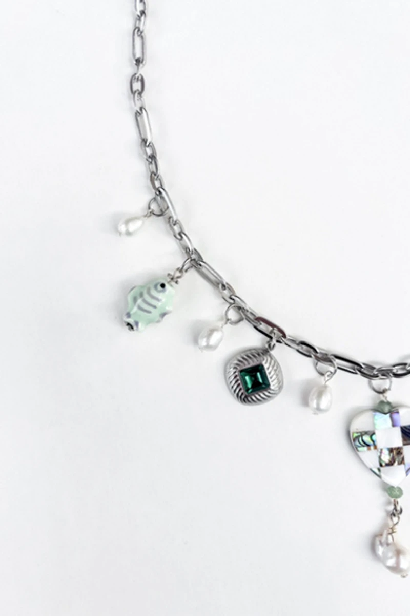 Sigfus Designs Celeste Charm Necklace