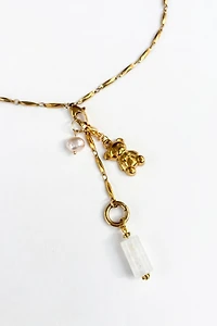 Sigfus Designs Honey Bear Drop Necklace