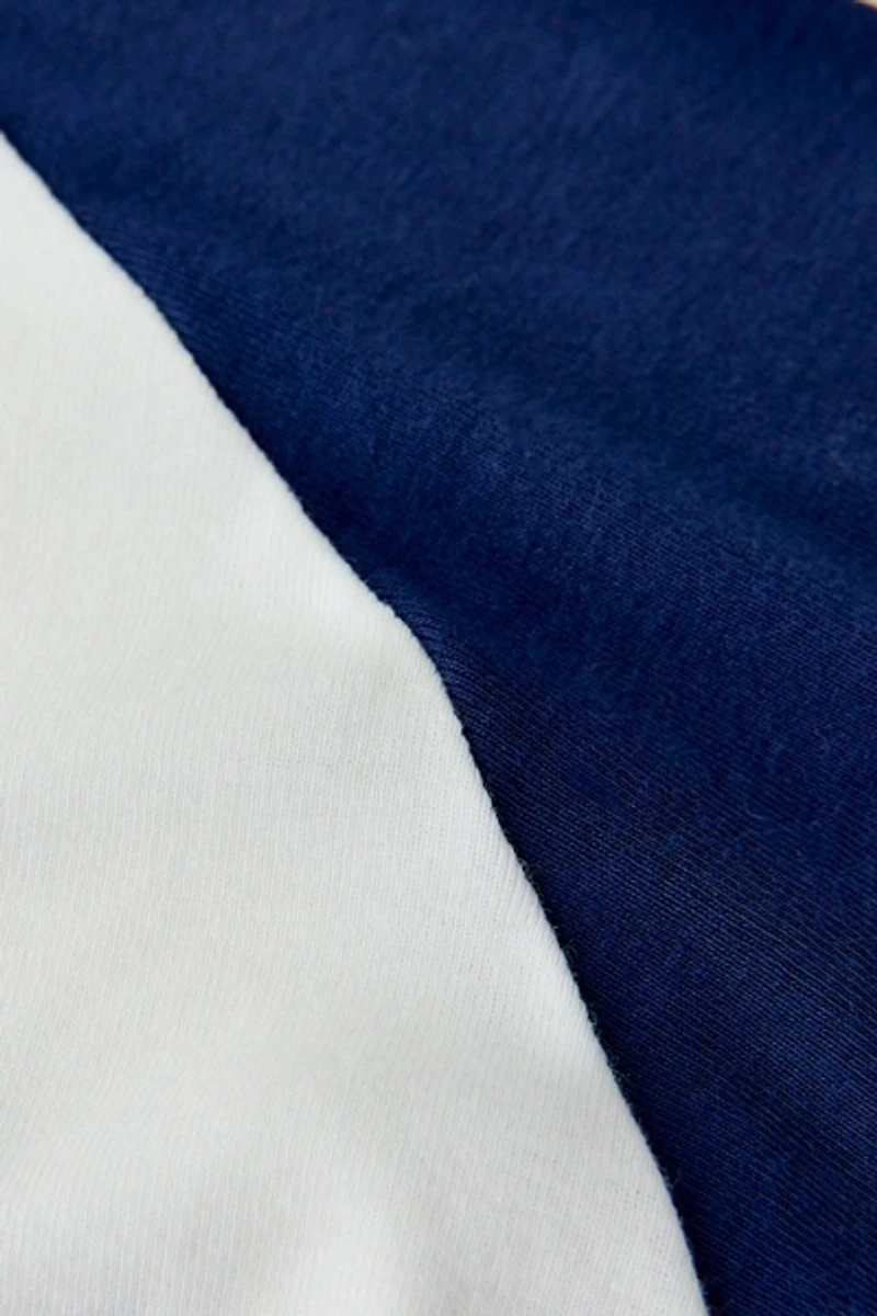 East Coast NYC Graphic Raglan 3/4 Sleeve Tee