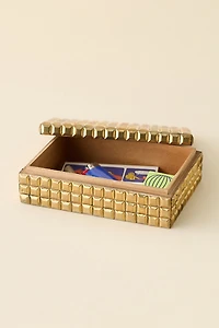 Reina Studded Trinket Box