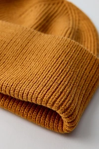 Washed Knit Cuffed Beanie