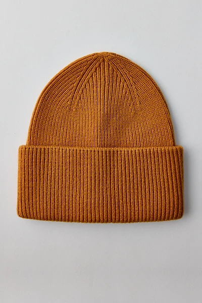 Washed Knit Cuffed Beanie