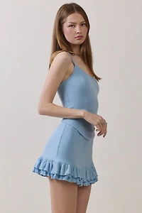 Personal Code Kiki Tank Top And Mini Skort Set