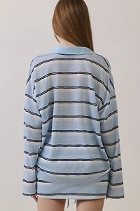 Personal Code Liora Lightweight Stripe Knit Top