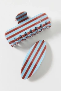 Out From Under Patterned Claw Clip & Barrette Set