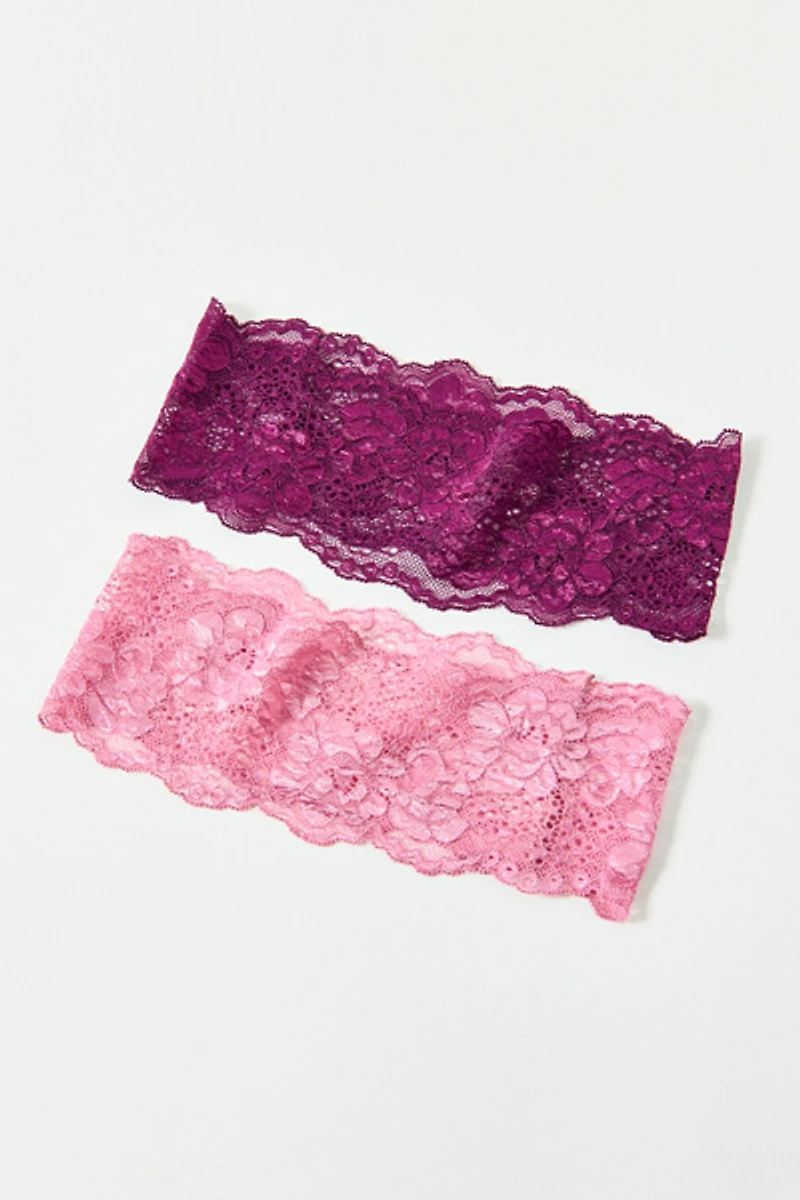 Indy Lace Soft Headbands Set