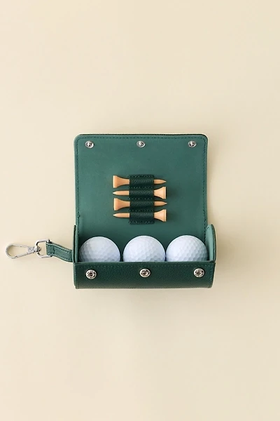 Golf Accessories Faux Leather Travel Case