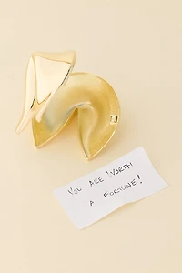 Fortune Cookie Shaped Trinket Box