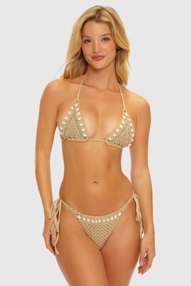Beach Bunny Swimwear Micha Triangle Bikini Top