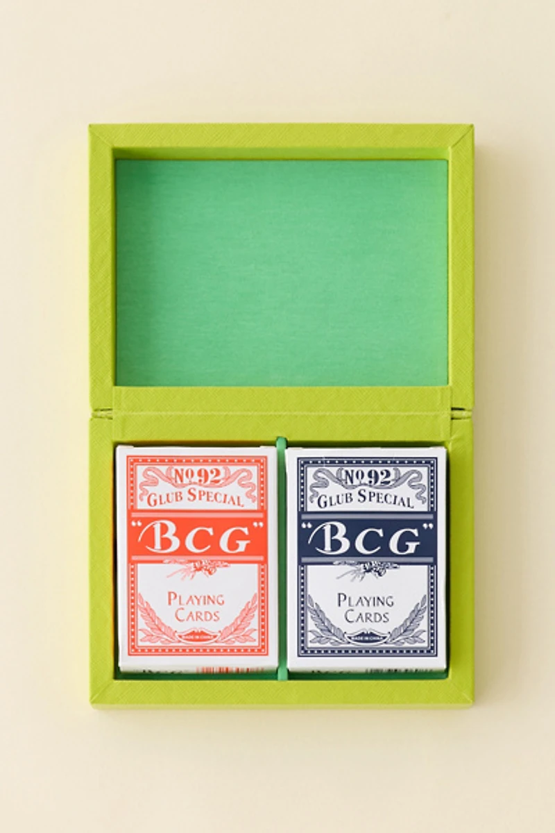 Poker Playing Card Game Set