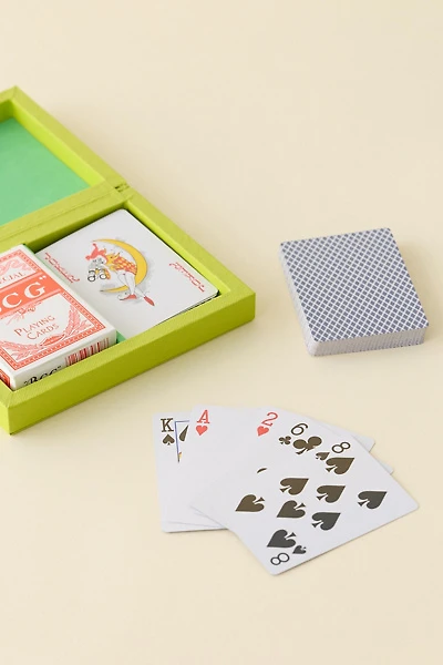 Poker Playing Card Game Set