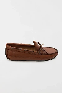 Minnetonka Moosehide Weekender Leather Moccasins