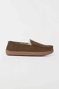 Minnetonka Suede Hardsole Venetian Slippers