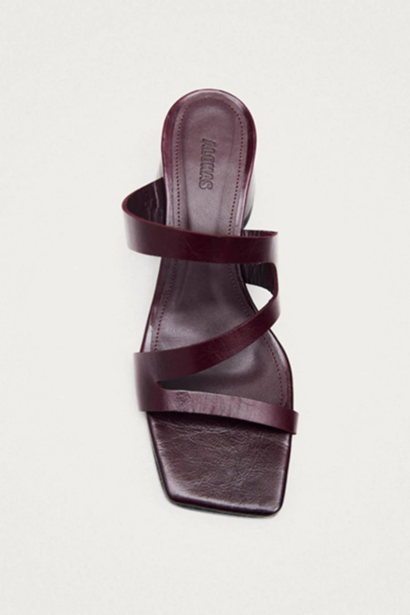 ALOHAS Orielle Leather Heeled Sandals