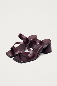 ALOHAS Orielle Leather Heeled Sandals