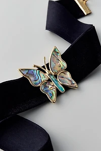 Elena Butterfly Choker Necklace