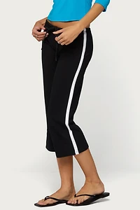 Edikted Milene Contrast Terry Capri Pants
